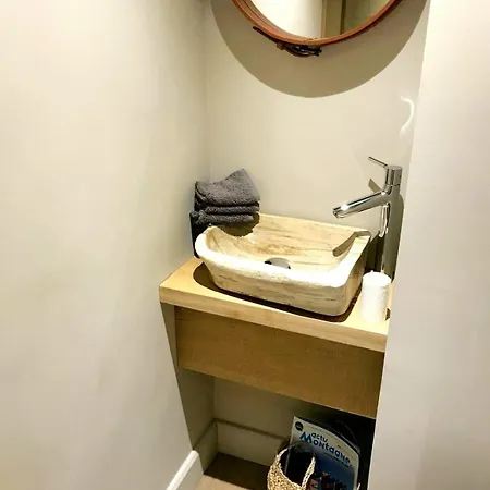 With Large Terace Next Jaillet Area Apartmán Megève